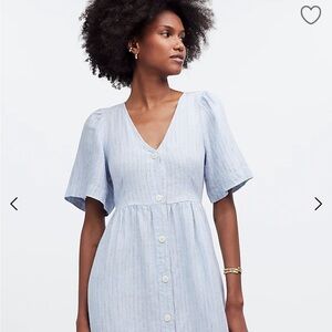 Adorable linen midi dress from Madewell. Never worn!